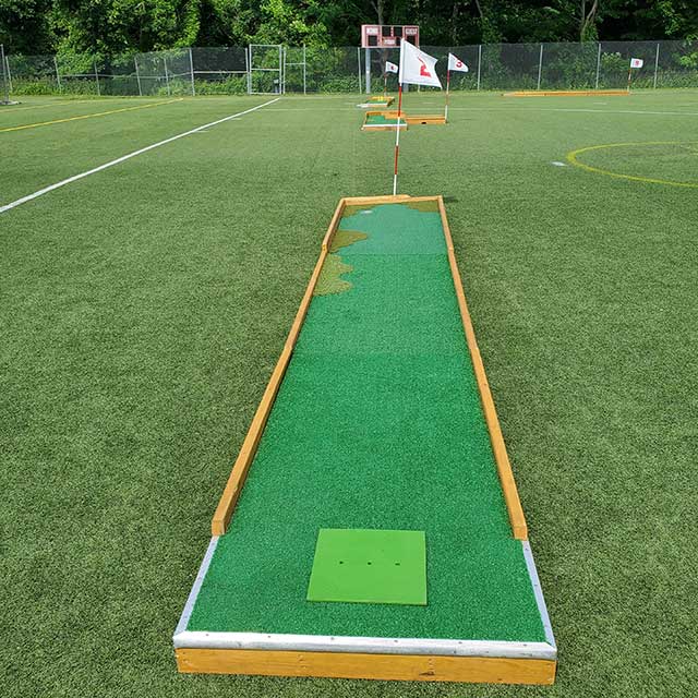 Mini golf rentals trade shows image